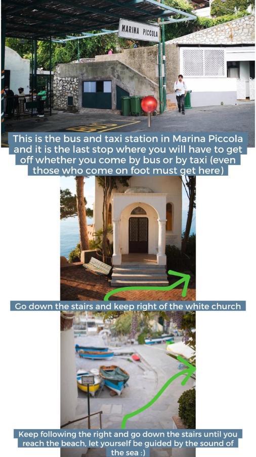 Capri Magic House On The Beach Exterior photo